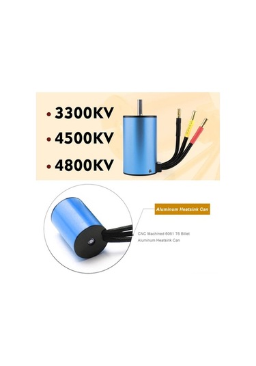 Besthome1 4500kv 24x34mm 300w Sürekli Akım Bezier Motoru - 22a 13.2v Maks, 60000 Rpm, 3.5mm Altın Bağlantı