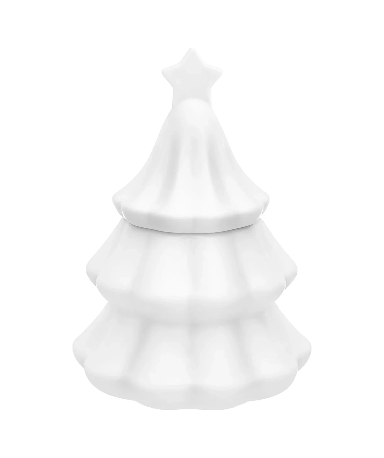 Elan Gallery "yeni Yıl Ağaç" Saklama Kavanozu, 350 Ml 106951666 Beyaz