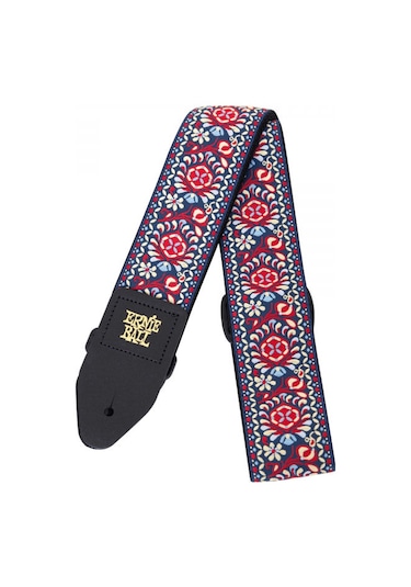 Ernie Ball Jacquard Guitar Straps P04091 - Royal Bloom Gitar Askı