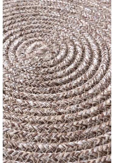 Koza Home Cesta El Yapımı Örgü Natural Supla 37x37 4007 Naturel