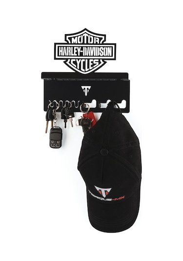 Torque-MX Metal Dekoratif Anahtar Askısı EA15 Siyah