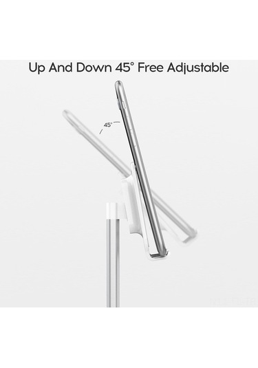 Pazly Alüminyum Uzatmalı Telefon Ve İpad Uyumlu Askılığı - Ayarlanabilir, Kaymaz Taban