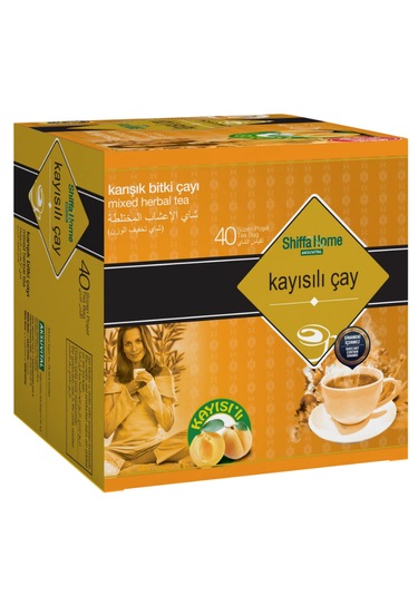 Slim Kayısılı Çay 40 Adet Sinamekisiz