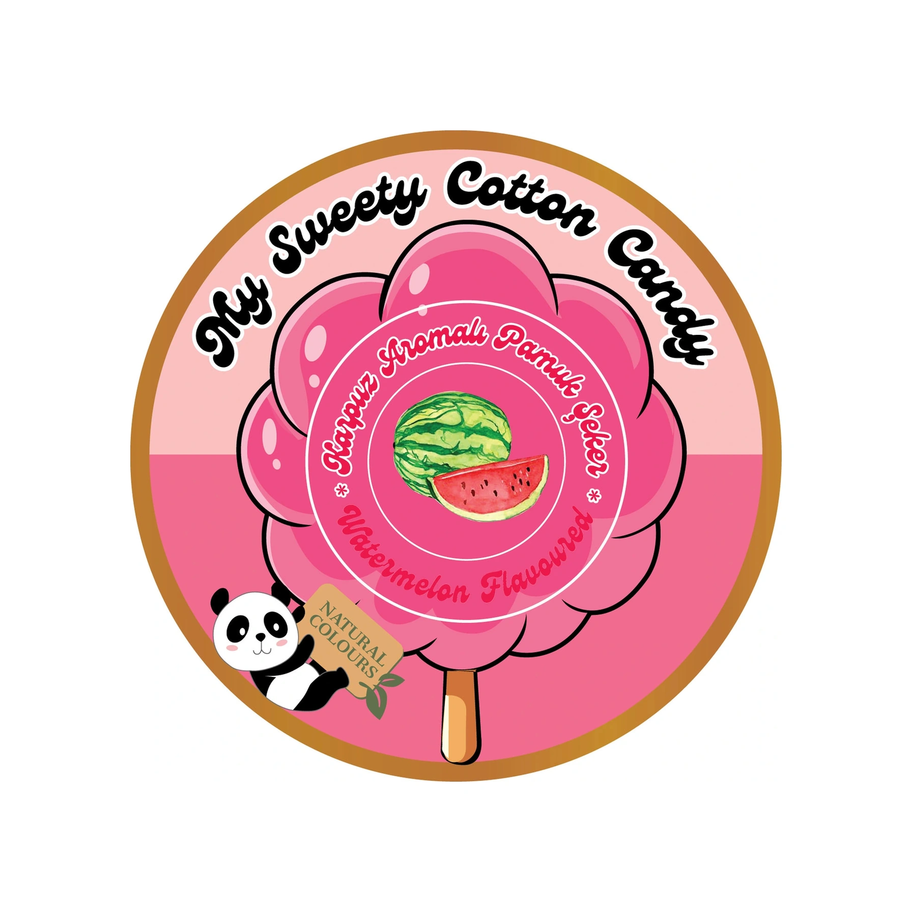 Karpuz, Limon, Mango Aromalı 3'lü Gurme Pamuk Şekerler