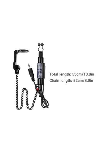 Artfulabode Zincir Vkemall Uyarısı Swinger Balıkçılık Askısı Alarmı Kırmızı Isırık Bulucu Xh Kırmızı