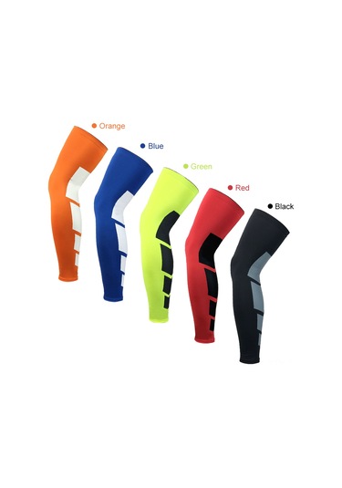 Dianziye Xl Beden Yeşil Spandex-polyester Spor Bilekliği: Basketbol Futbol Koşu Bisiklet İçin Knee Sleeve, Güneş Koruma Ve Esneklik Sağlar