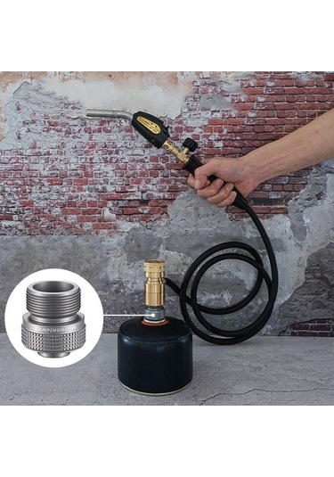 Prestigegoods Kamp Soba Adaptörü - Outdoor Propan Gaz Cihazı - Çok Renkli Model Çok Renkli