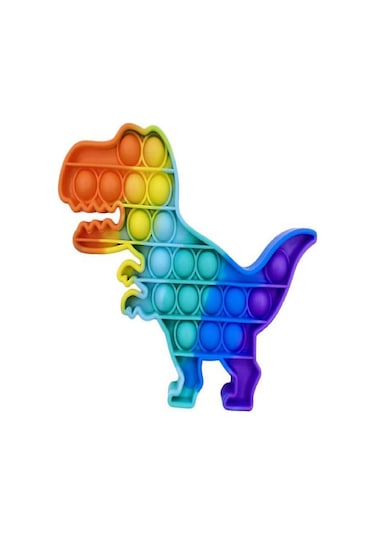 Popit Oyuncak Pop It Push Buble Fidget Dinozor Popit Zihinsel Ve Duyusal Stres Dinazor Dinozor