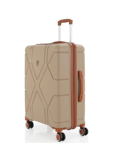 Mçs Polipropilen Valiz V375 65 Cm S23sy100000165 10584 Bej