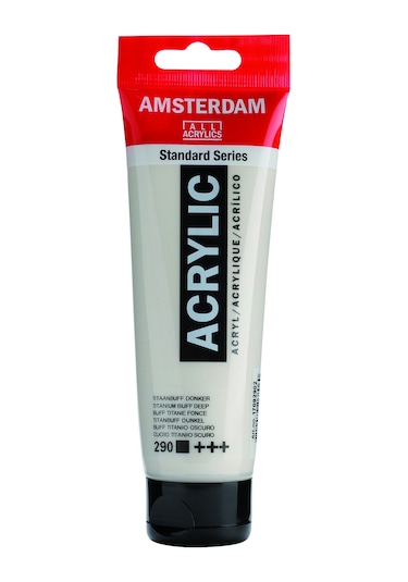 Talens Amsterdam Akrilik Boya 120Ml. N 290 Titanium Buff Deep