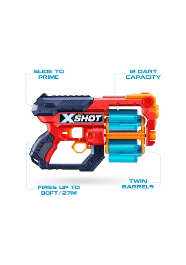 X-shot Excel Xcess 16 Mermili Sünger Dart Atan Silah 30 Cm