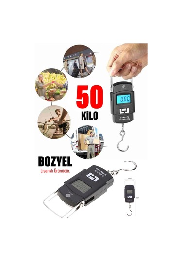 Yeni Mobil Genel Kullanım Dijital El Terazisi El Kantarı 50 Kg