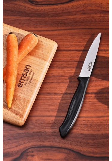 Emsan Nix Soyma Bıçağı 19 Cm Siyah