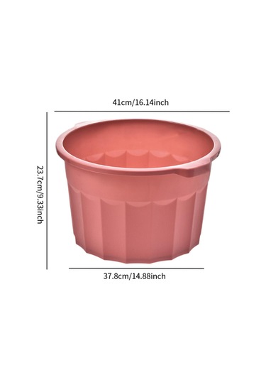 Suntek Masaj Ayak Banyosu Havzası Yıkama Ayakları Kırmızı