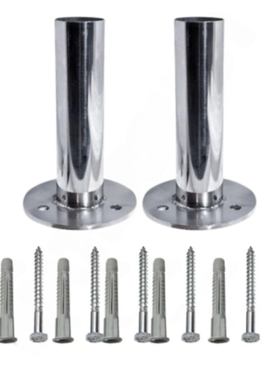 Watershut Havuz Merdiven Ankrajı 304 Kalite Paslanmaz Çelik 2 Ad