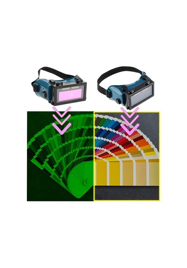 Vkemall Otomatik Kararan Kaynak Gözlüğü, Güçlü Işık Korumalı, Uv Ve Kızılötesi Engelleme, Kolay Ayarlanabilir Kaynak Maskesi