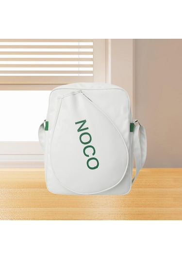 Suntek Tenis Çantası Raketi Badminton Pickleball Kürekleri Beyaz