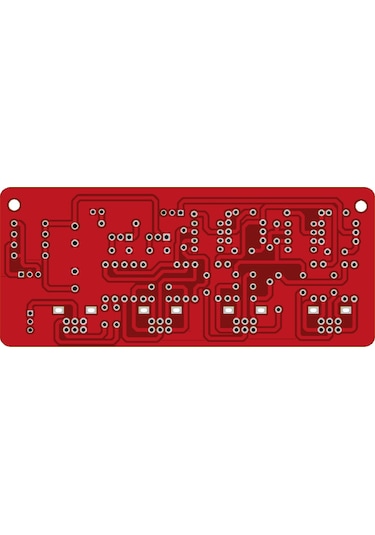 NE5532-TL072-4558D 3 Bant Stereo Ton Kontrol Devresi
