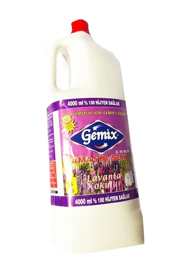 Gemix Lavanta Kokulu Çamaşır Suyu 4 L