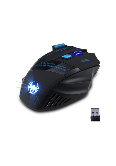 Springsun Zelotes F14 Led 2.4G 2400 DPİ Kablosuz Optik Mouse