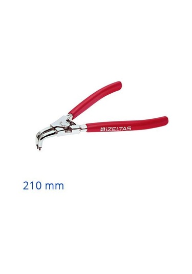 Izeltaş Dış Segman Pensi Yayli Eğri 210 Mm