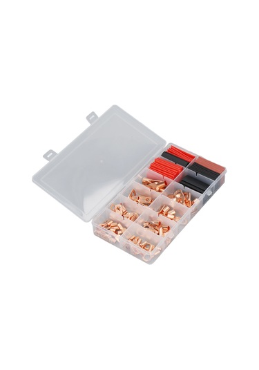 Moveevo 150 Parça Bakır Tel Soketi Ve Isı Daraltıcı Tüp Seti - Füzyon/krimp Uyumlu, Islaklık Koruyucu, Ev, Araç, Güneş Enerjisi Sistemleri İçin