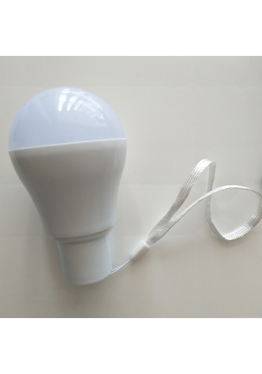 Qingmipy Güneş Enerjili Acil Durum Led Ampulü, Dış Mekan Ve Sokak Aydınlatması İçin Enerji Tasarruflu Beyaz Kancalı Lamba Beyaz