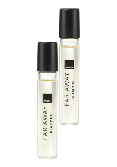 Avon Far Away Glamour Kadın Parfüm Çanta Boyu EDP 2 x 10 ML