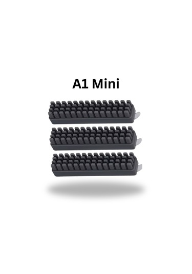 Bambulab A1 Mini Nozul Silikon Fırça 3 Adet