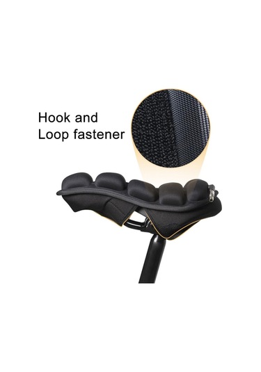 Bc-203 Pompalı Bisiklet Katlanır Minder Koltuk Kılıfı, Şişme Hava Yastığı Bisiklet Koltuğu Kılıfı, Boyut: M