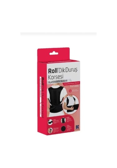 Roll Dik Duruş Korsesi Ayarlanabilir Bedenli Postureks