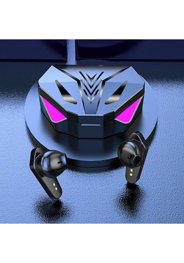 Mufunye X15 Gerçek Kablosuz Stereo Müzik Kulaklığı Bt5.0 Düşük Gecikmeli Oyun Kulaklığı Ter Geçirmez Spor Ku