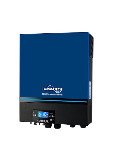 Tommatech 7.2kw Akıllı İnverter + 3 X 51.2v 102ah Lityum Batarya Seti Güç Kablosu Dahil