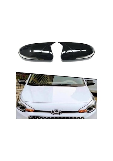 Hyundai I-20 Piano Black Ithal Batman Yarasa Ayna Kapağı 561909