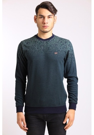 Bearraybon Erkek Triko Kazak Yeşil (504886750) Yeşil