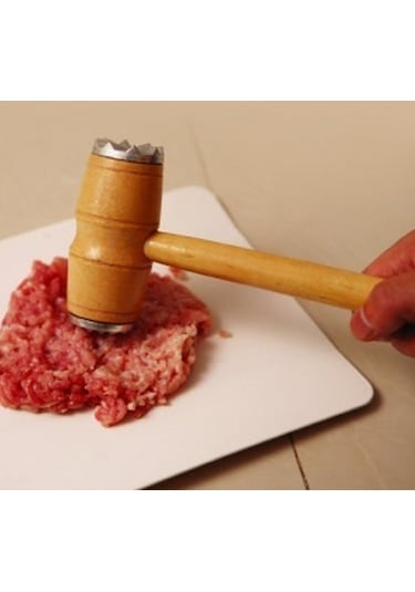 Et Sakatat Dövme Yumuşatma Çekiçi Paslanmaz 200Gr.