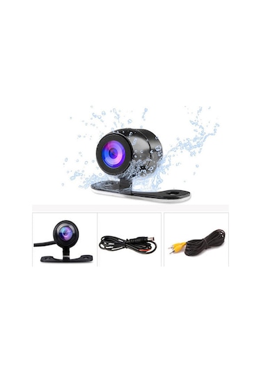 Audiomax Geri Görüş Kamerası hd Mesafe Çizgili 6 Mt Kablo