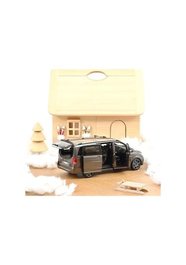 Norev 183873 1/18 Mercedes-benz V-class Amg-line 2018 Indiyum Grey