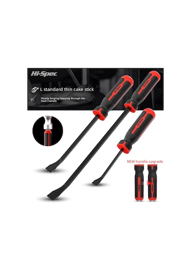 Geeksen Hi-spec Çok Amaçlı Tornavida Çubugu: Otomobil Tamiri, Ahşap İşleri İçin Dayanıklı, Ergonomik Saplı Çekic Ve Çatırtıcı 30 Cm