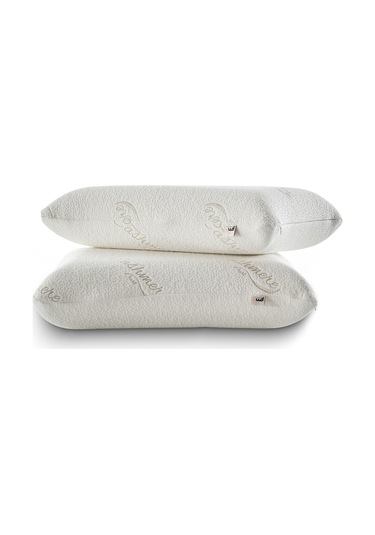 Cashmere Yeni Nesil Visko Uyku Yastığı - Özel Kaşmir Yastık Ortopedik Yastık Kırışıklık Önleyici 1 Adet Çok Renkli