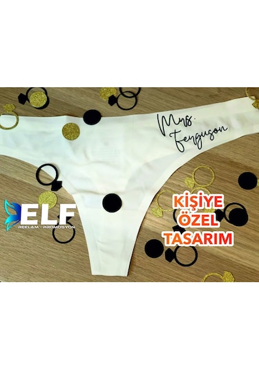 Kişiye Özel Gelin Külot Baskılı Resimdeki Renk
