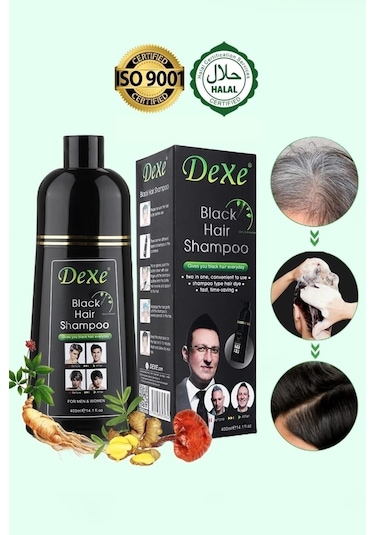 Dexe Saç Siyahlaştırıcı Şampuan 400 ML