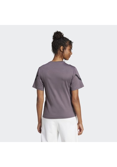 Adidas Jc5399 W Z.n.e. Tee Kadın T-shirt Mor