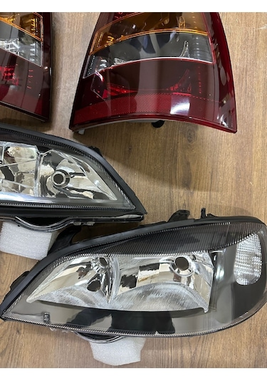 Opel Astra G Sedan Füme Stop + Siyah Far Lambası Set 1998-2004