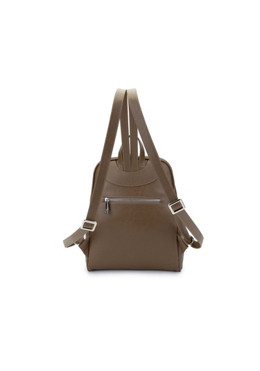 Tamer Tanca Kadın Vegan Vizon Sırt Çantası 1099 200 Bn Cnt Sk24-25 Vızon Vizon