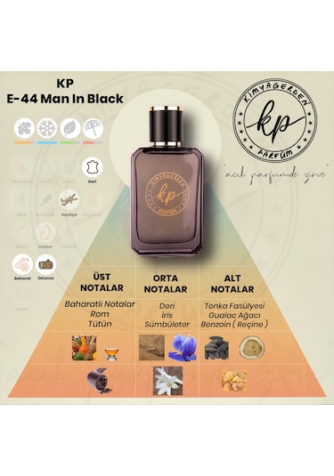 Kimyagerden E-44 Erkek Parfüm EDP 50 ML