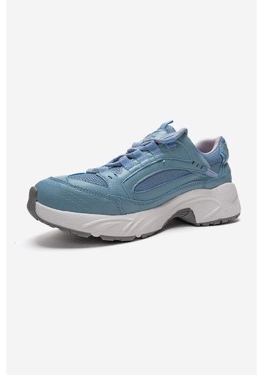 Luvishoes Letty Mavi Baskı Fileli Kadın Spor Ayakkabı Mavi