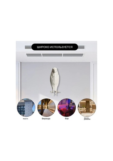 Yulong Geeroyoo Kartal Şekilli Led Duvar Lambası - 3d Beyaz