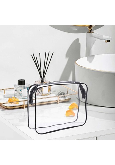 Homyl Saç Aksesuarları Için Temizle Makyaj Çantası Seyahat