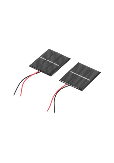 Dianziye 2 Adet 43x55mm Polikristal Güneş Paneli - 0.4w 1.5v, Yüksek Dönüşüm Oranı, Düşük Işık Performansı, Dıy Oyuncaklar Ve Elektrikli Aletler İçin